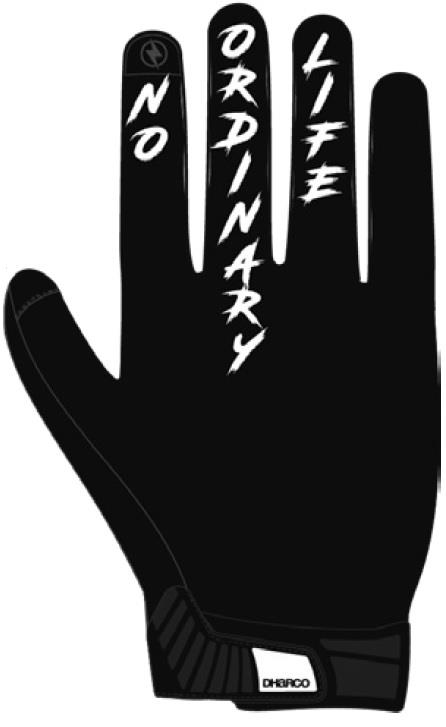 DHaRCO kolesarske rokavice Mens Gravity Gloves Vortex