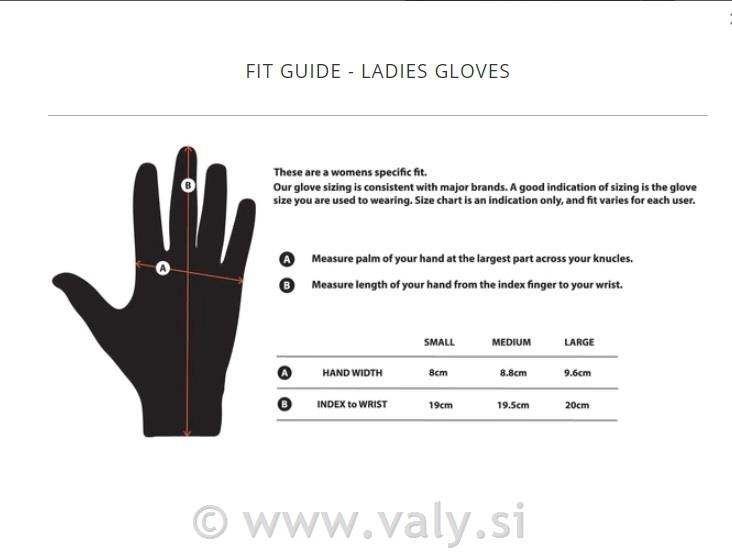 DHaRCO kolesarske rokavice Womens Gravity Gloves White