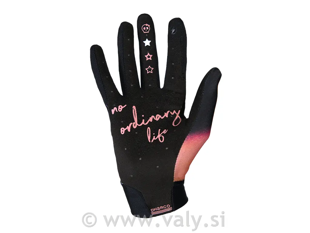 DHaRCO ženske kolesarske rokavice Trail Glove Firebird