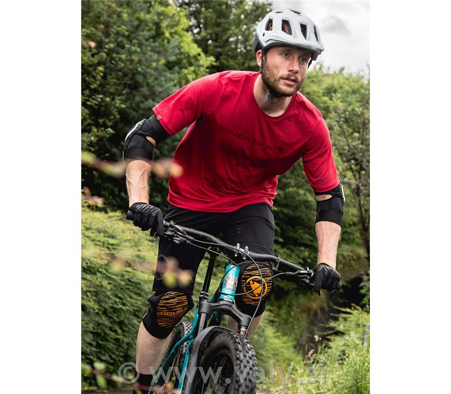 Endura ščitniki za koleno Singletrack II črna bela