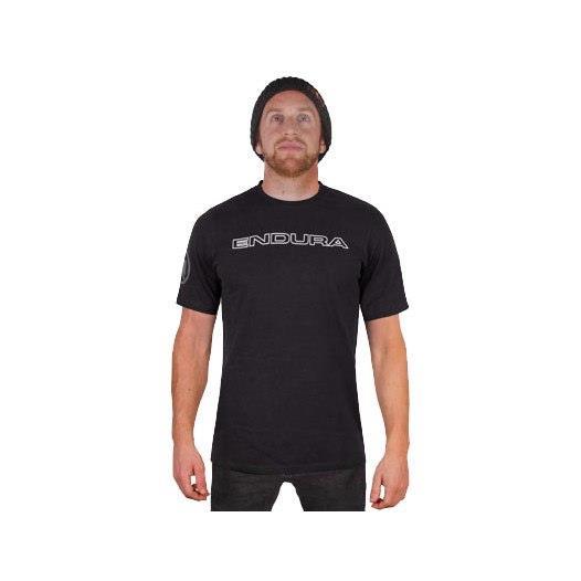 Endura kratka T-shirt majica One Clan Carbon črna