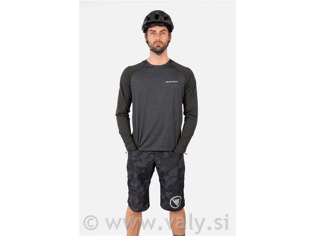 Endura majica SingleTrack L/S Jersey siva