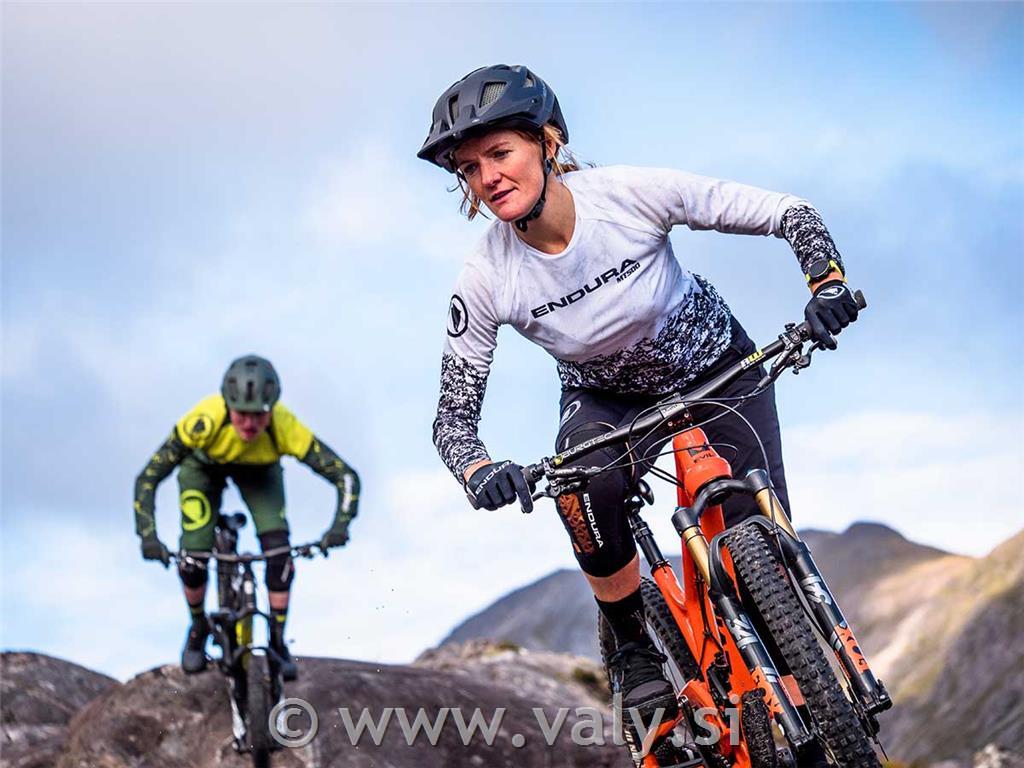 Endura kolesarske rokavice Women's Hummvee Lite Icon črna