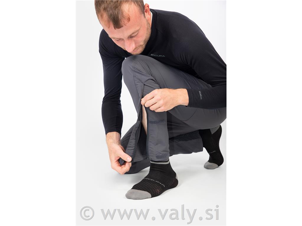 Endura široke dolge kolesarske hlače Hummvee Trouser črna