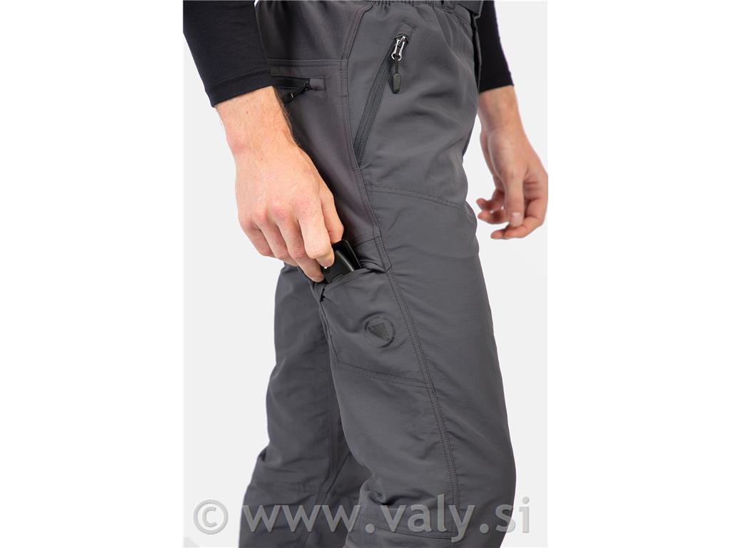 Endura široke dolge kolesarske hlače Hummvee Trouser črna