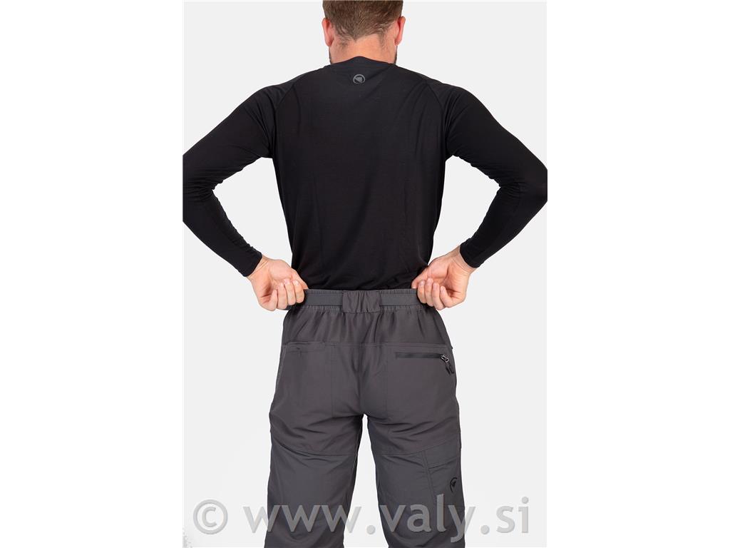 Endura široke dolge kolesarske hlače Hummvee Trouser črna