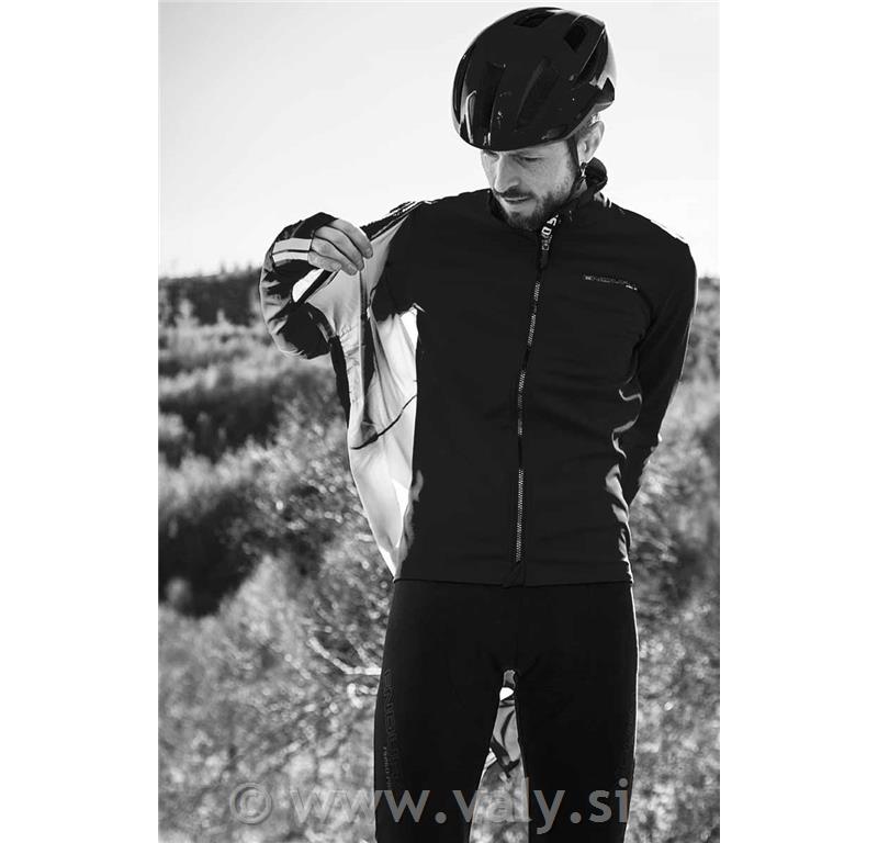 Endura vetrovka FS260-Pro Adrenaline Race Cape II rumena
