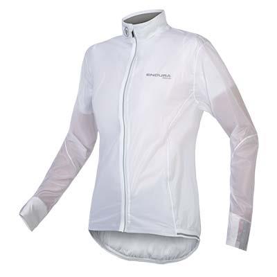 Endura ženska vetrovka FS260-Pro Adrenaline Race Cape bela