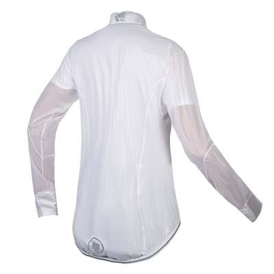 Endura ženska vetrovka FS260-Pro Adrenaline Race Cape bela