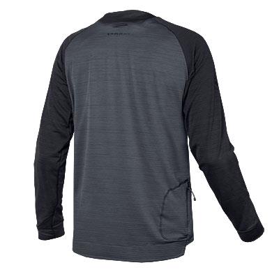 Endura majica SingleTrack Fleece siva črna