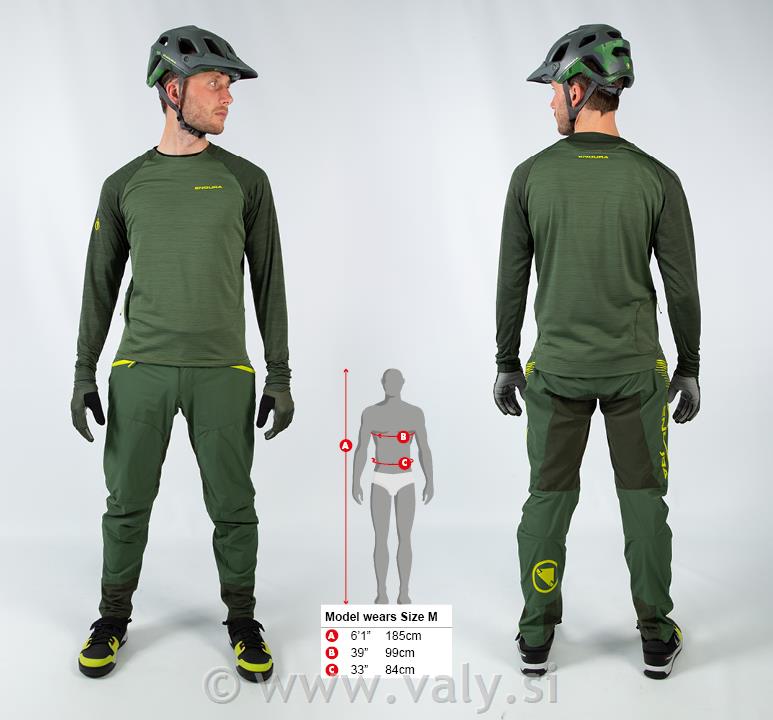 Endura majica SingleTrack Fleece siva črna