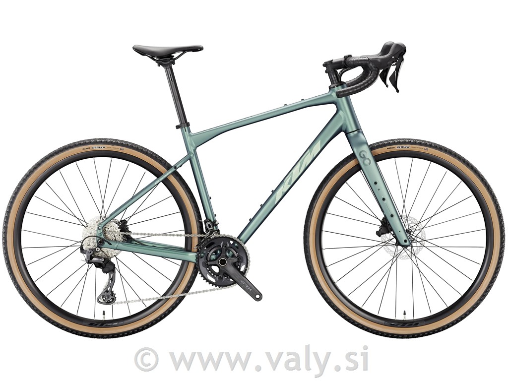 KTM gravel kolo Gravelator 10 siva (royal teal matt)
