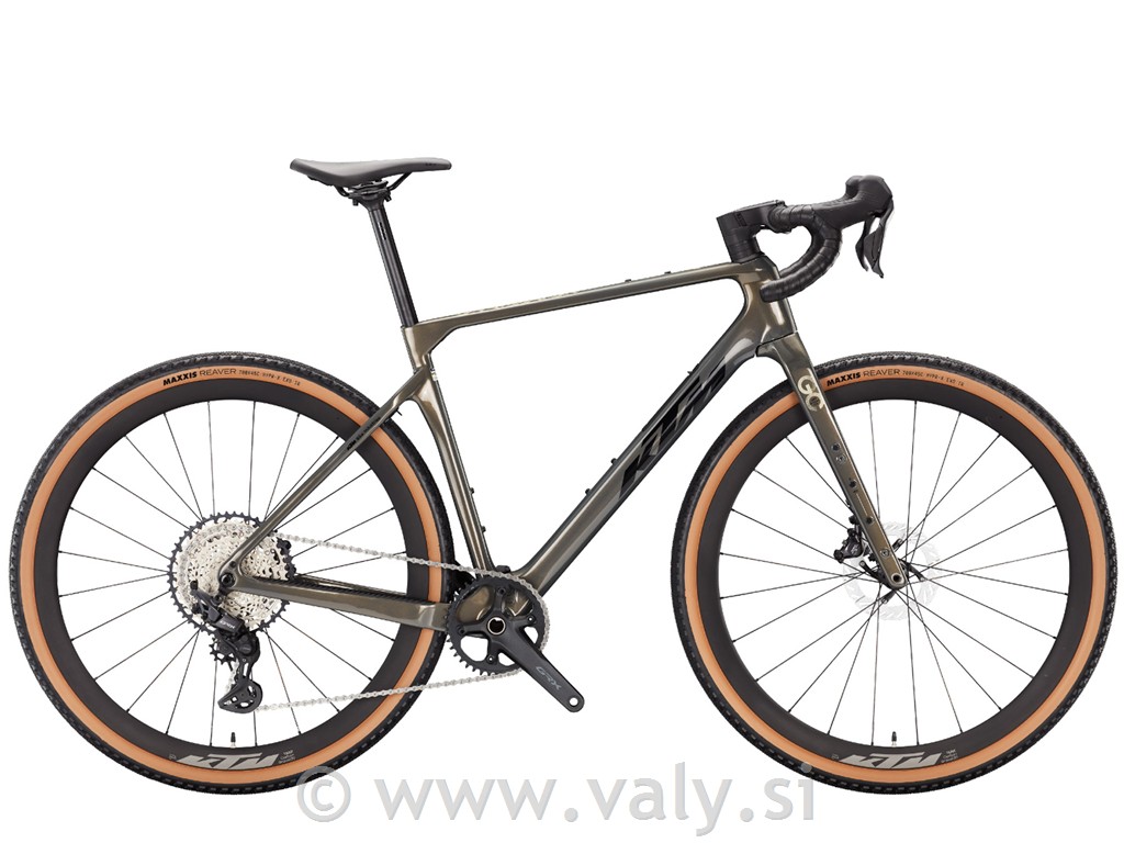 KTM gravel kolo Gravelator Elite Di2 o. zelena (olive pearl)