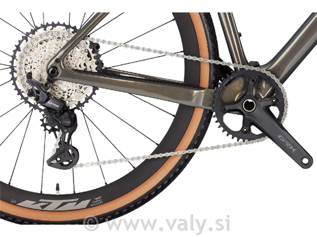 KTM gravel kolo Gravelator Elite Di2 o. zelena (olive pearl)