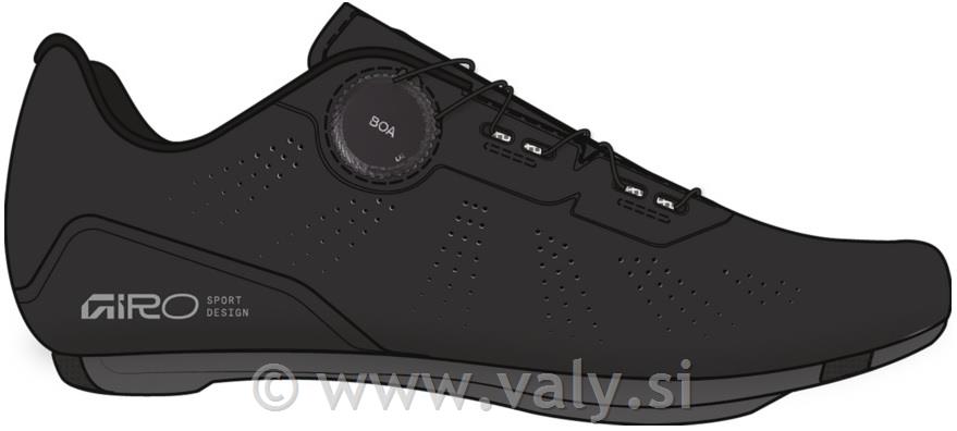 Giro cestni kolesarski čevlji Cadet II črna