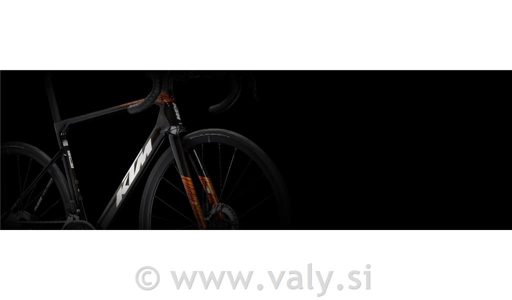 KTM cestno kolo Revelator Alto Elite Di2 črna oranžna