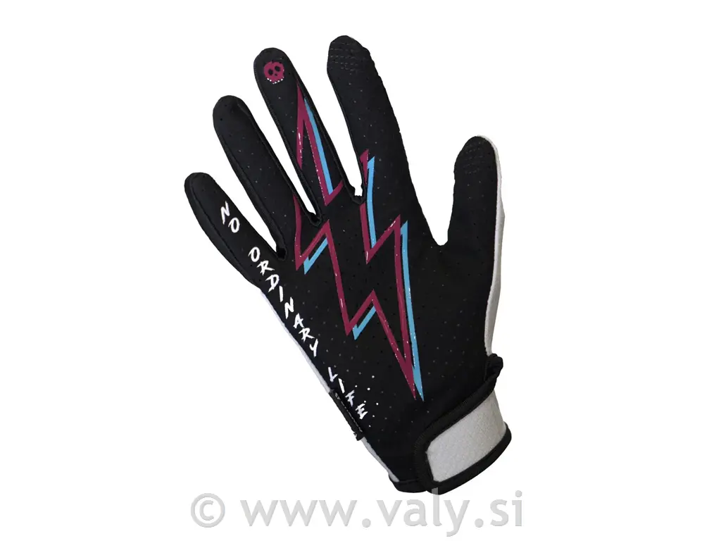 DHaRCO ženske kolesarske rokavice Race White