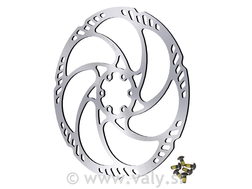 Magura rotor Storm HC pritrditev na 6 vijakov