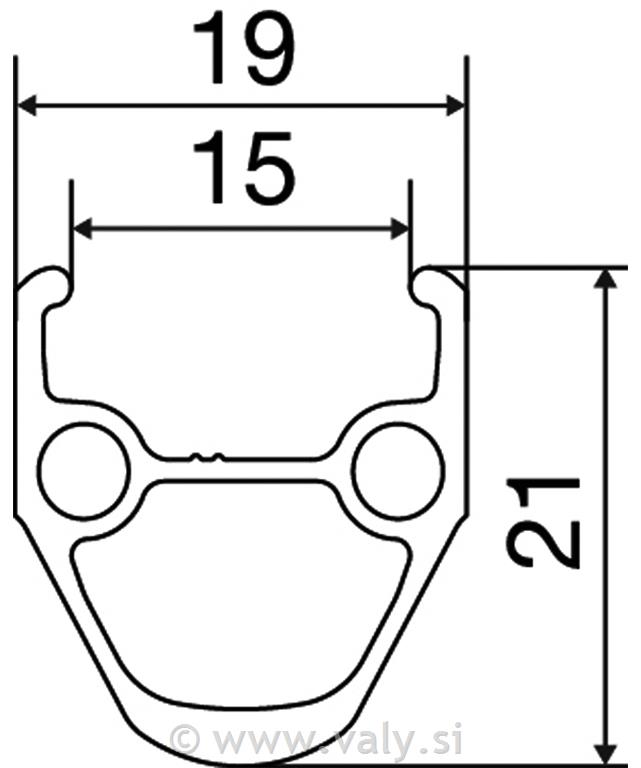 Mavic CXP 22 cestni obroč