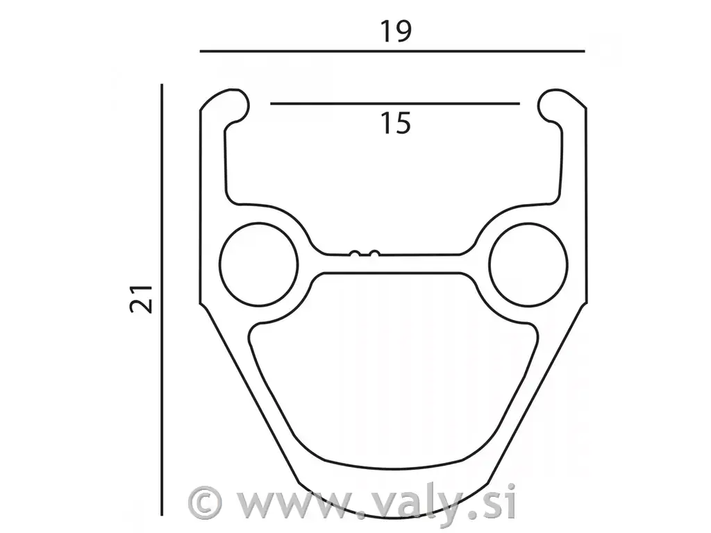 Mavic obroč 22 CXP ELITE za cestno kolo