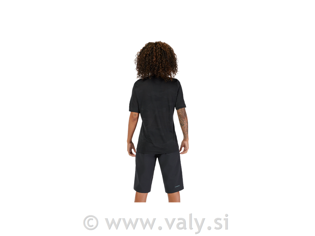 Fox x Trek Ranger ženska majica Mountain Bike Jersey črna