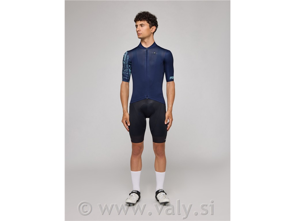 Pissei kratka majica Prime modra "Blue/Lettering"