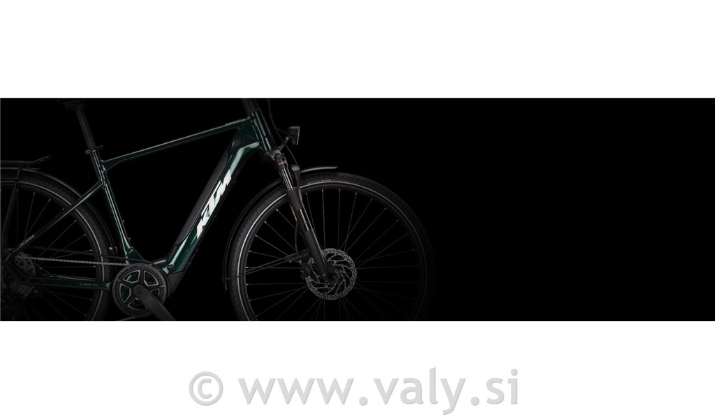 KTM lahko električno kolo Macina Sport SX 20 US smaragdno čr