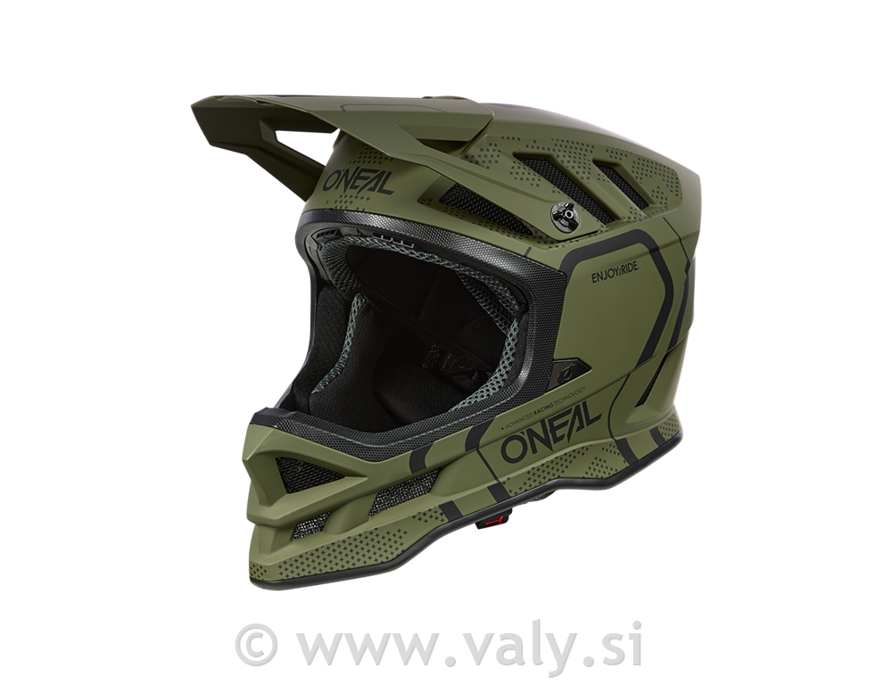 O`Neal čelada BLADE Polyacrylite STRIKE zelena črna
