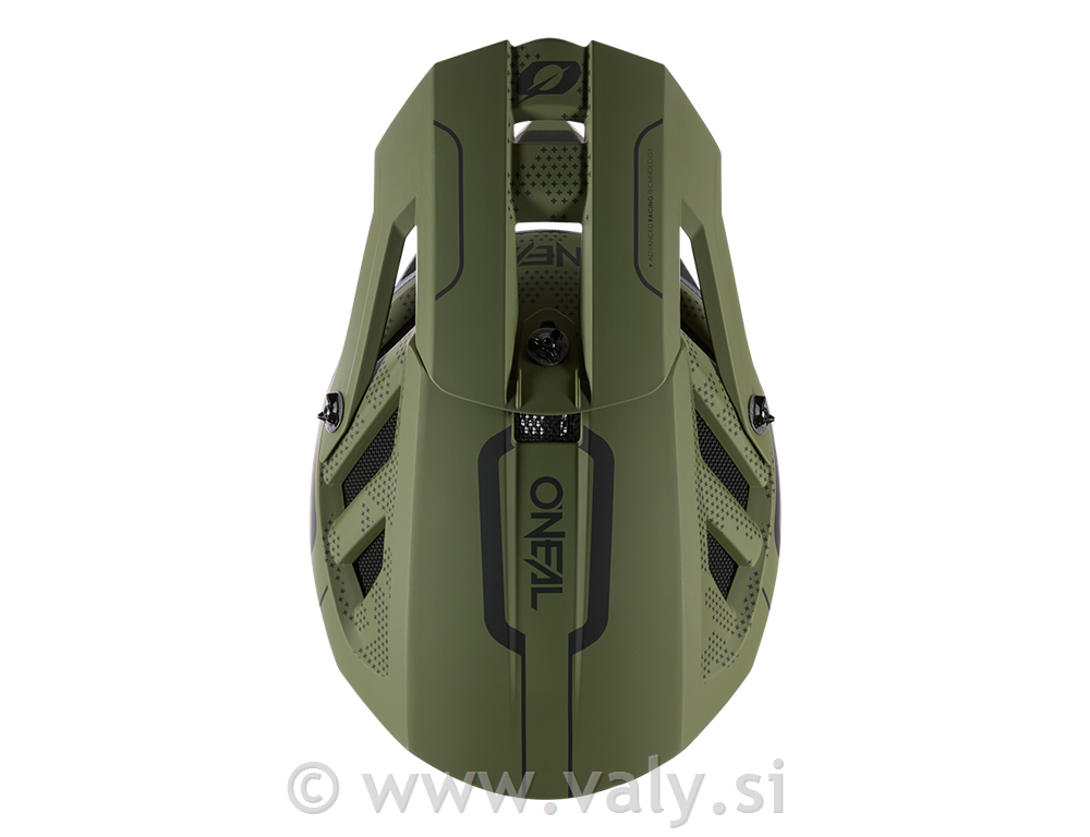 O`Neal čelada BLADE Polyacrylite STRIKE zelena črna