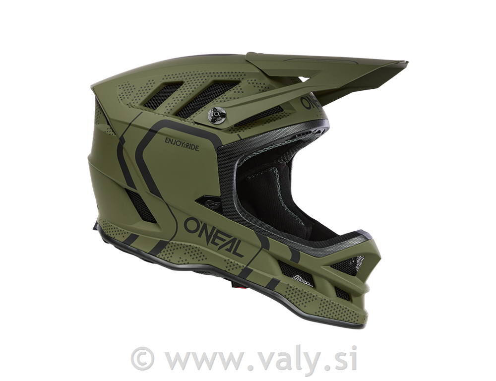 O`Neal čelada BLADE Polyacrylite STRIKE zelena črna