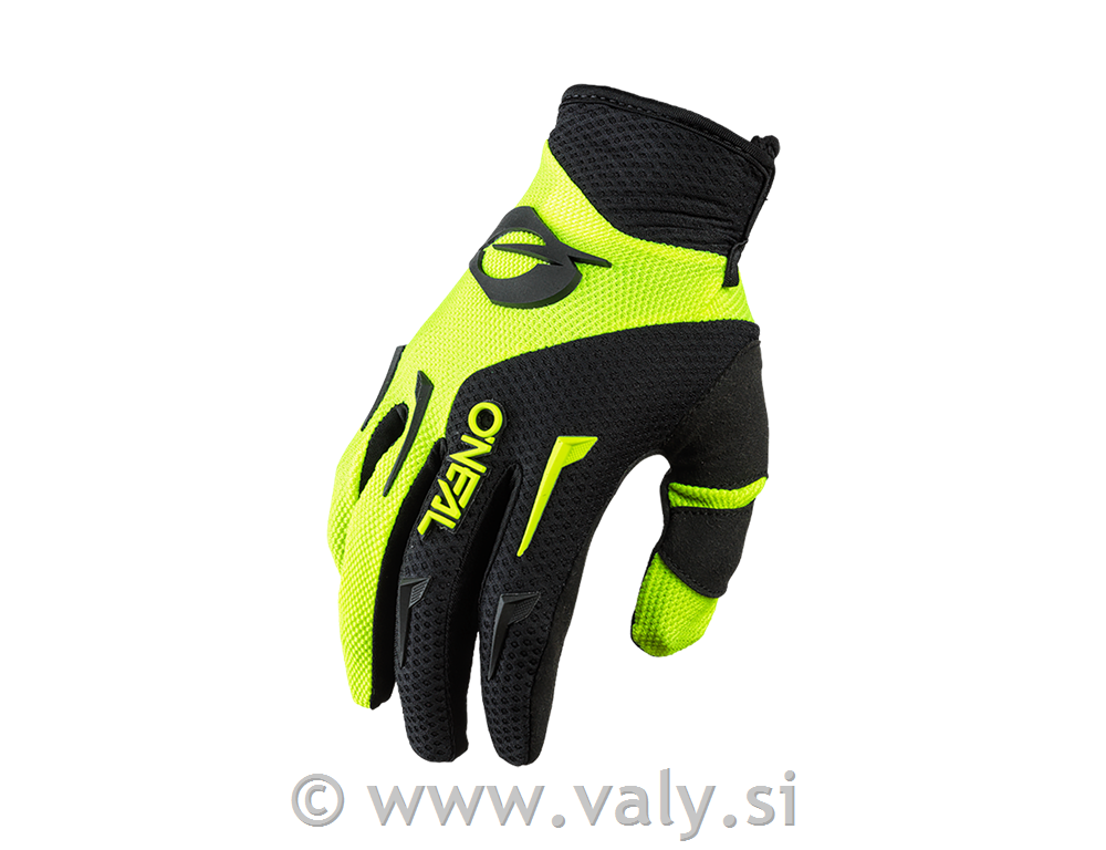 O`Neal kolesarske rokavice Element črna / fluo rumena