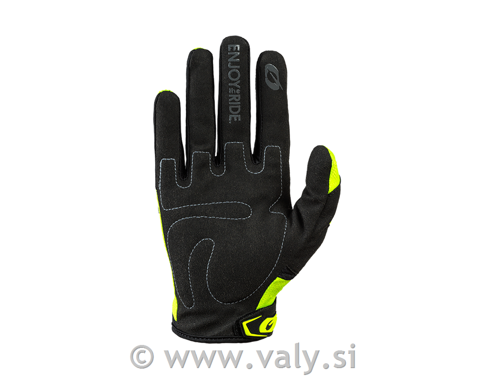 O`Neal kolesarske rokavice Element črna / fluo rumena