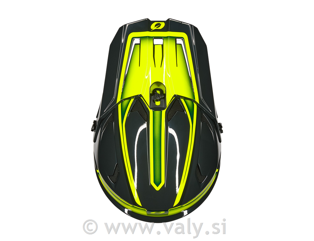 O`Neal čelada SONUS SLICK siva - fluo rumena