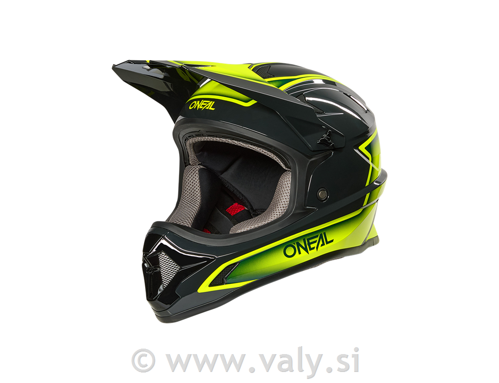 O`Neal čelada SONUS SLICK siva - fluo rumena