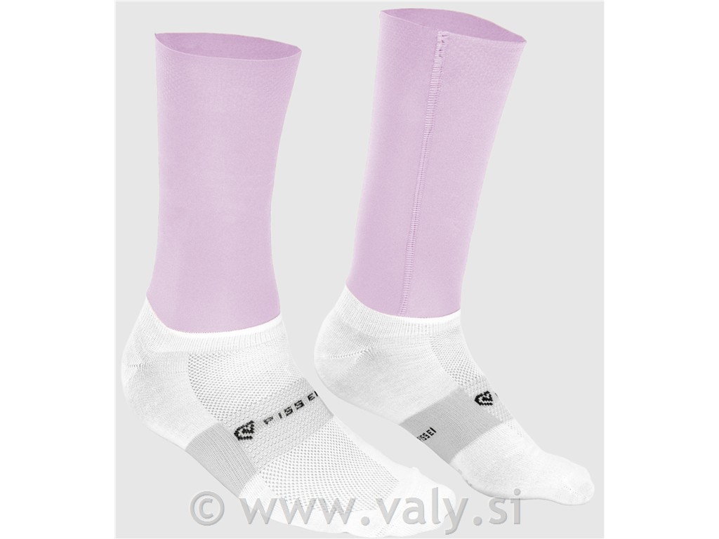 Pissei kolesarske nogavice Primapelle roza (glicin)