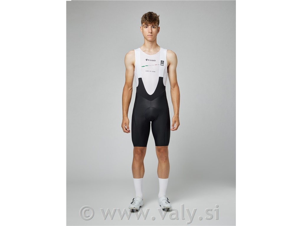 Pissei kolesarske hlače Magistrale UAE Superlight črna