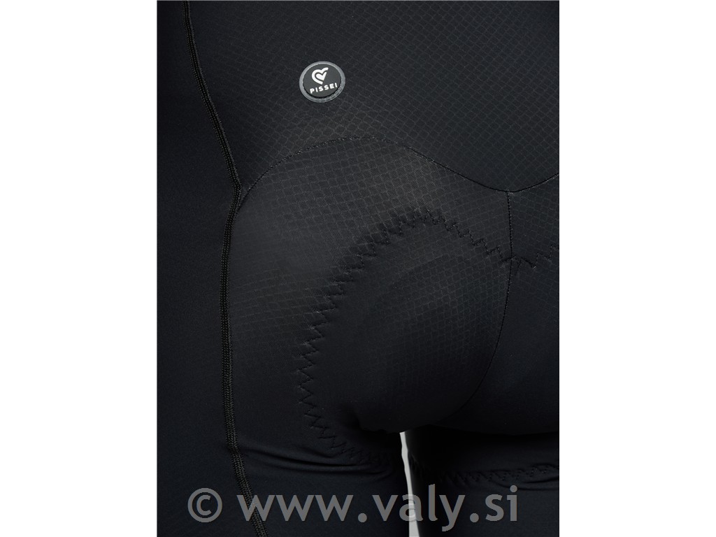 Pissei kolesarske hlače Magistrale UAE Superlight črna