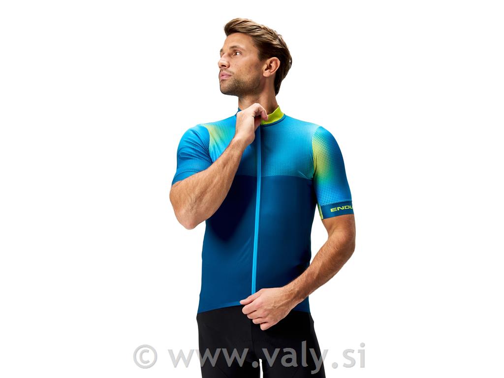 Endura kratka kolesarska majica Bitmap Block FS260 Print