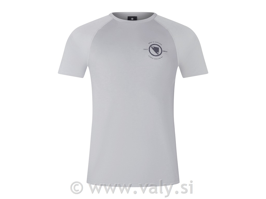 Endura kratka kolesarska majica LOOP S/S Tech Tee siva