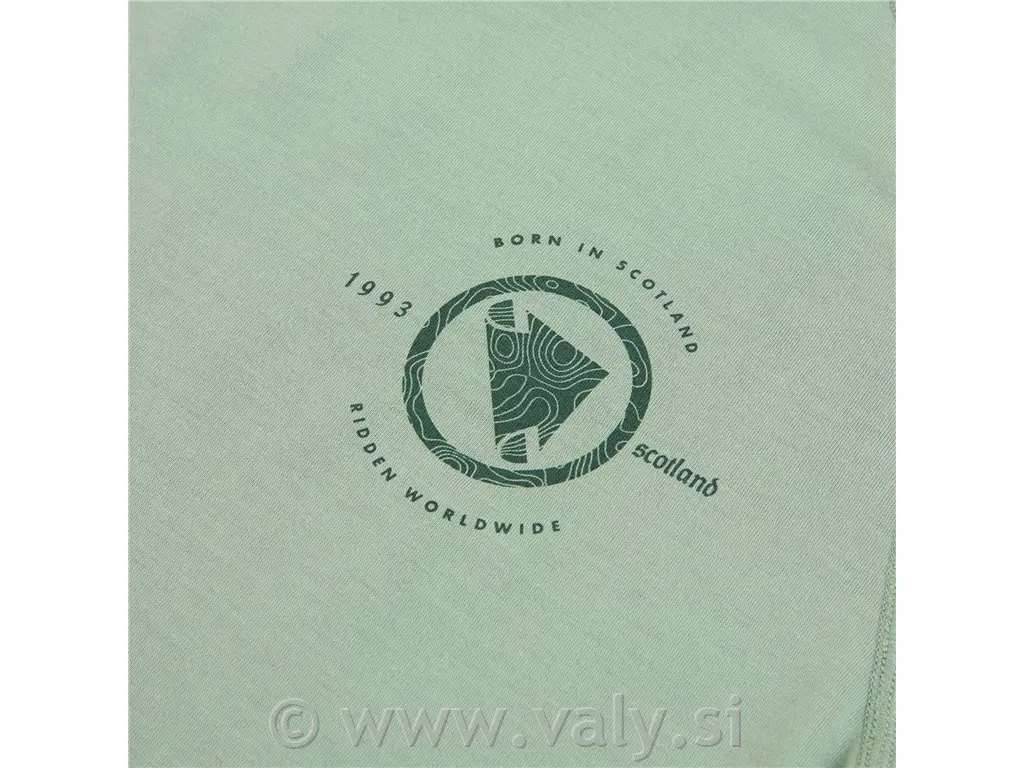 Endura kratka kolesarska majica LOOP S/S Tech Tee zelena