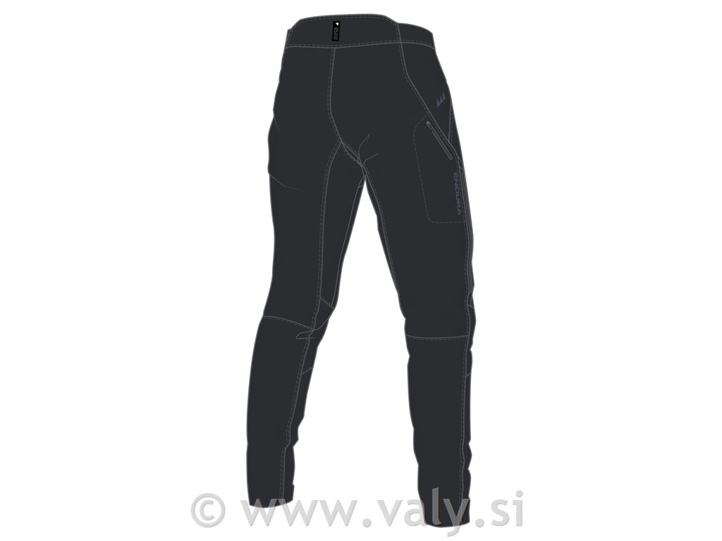 Endura moške dolge hlače MT500 Burner Pant črna