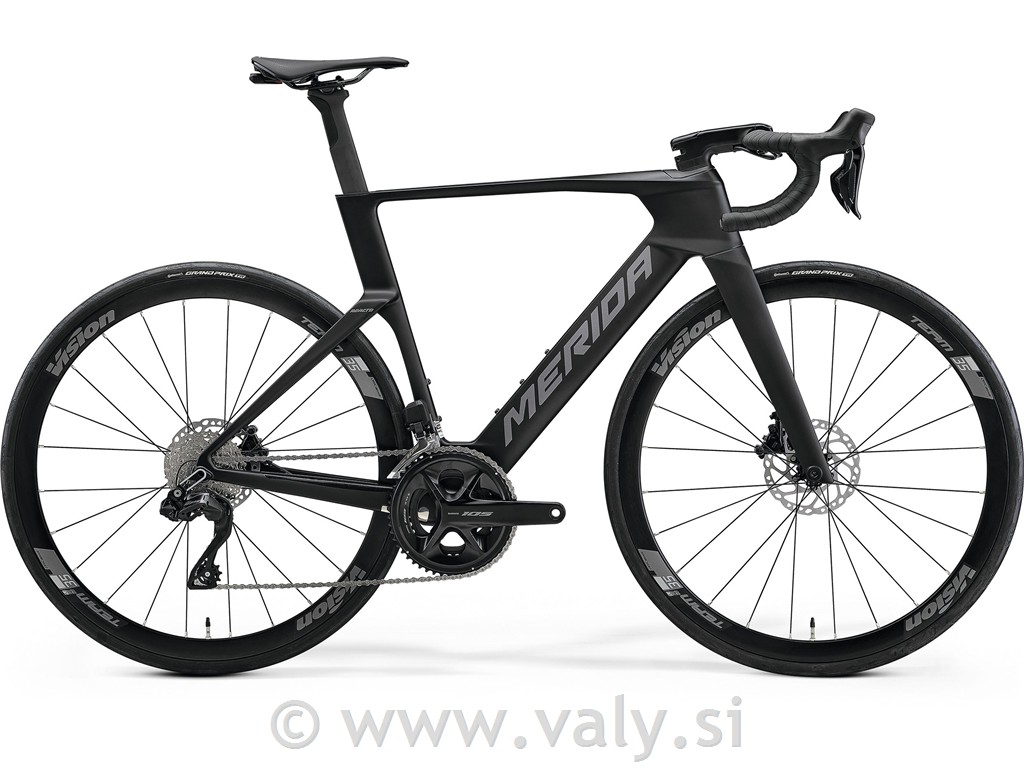 Merida cestno kolo Reacto 5000 mat črna siva