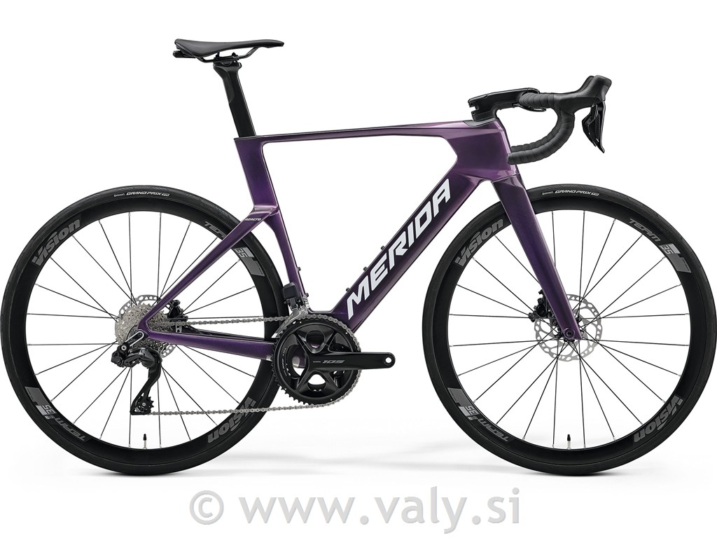 Merida cestno kolo Reacto 5000 vijolična-bela