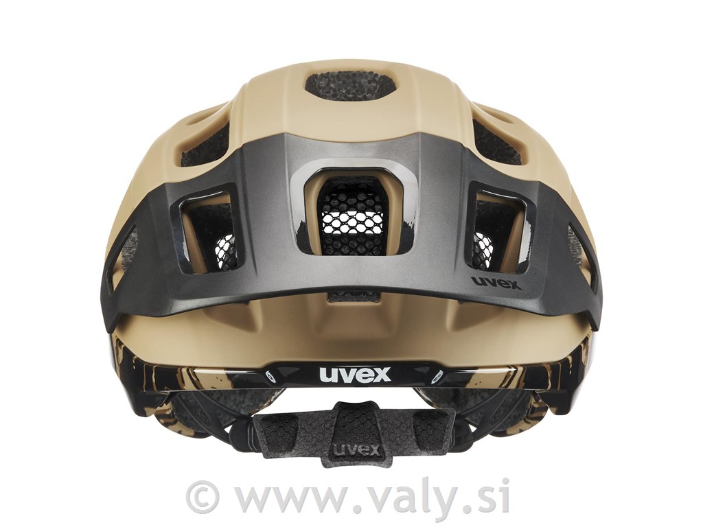 Uvex čelada React MIPS rjava črna (desert-black matt)