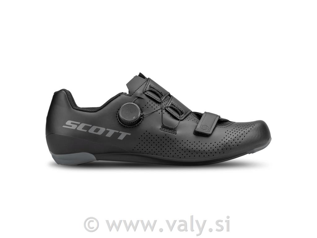 Scott kolesarski čevlji Road Team Boa mat črna temno siva