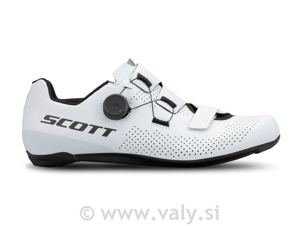Scott kolesarski čevlji Road Team Boa bela / črna