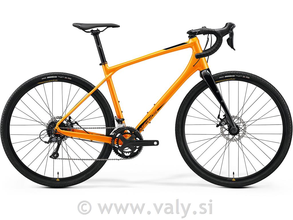 Merida gravel kolo Silex 200 oranžna