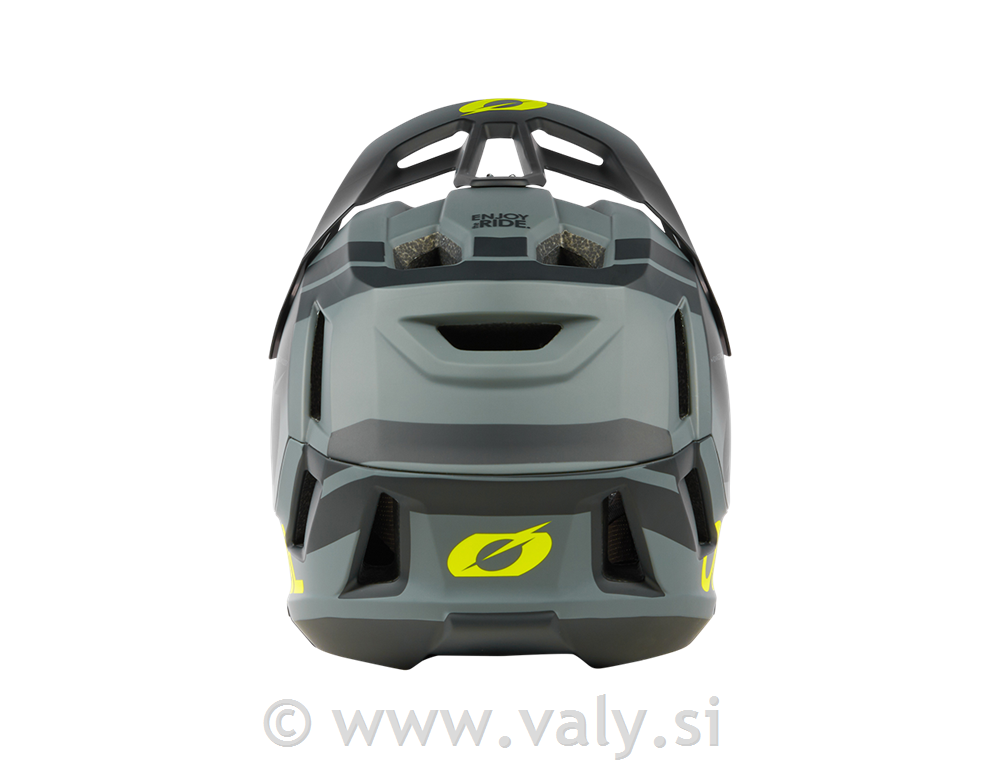 O`Neal čelada SL1 STRIKE črna siva rumena