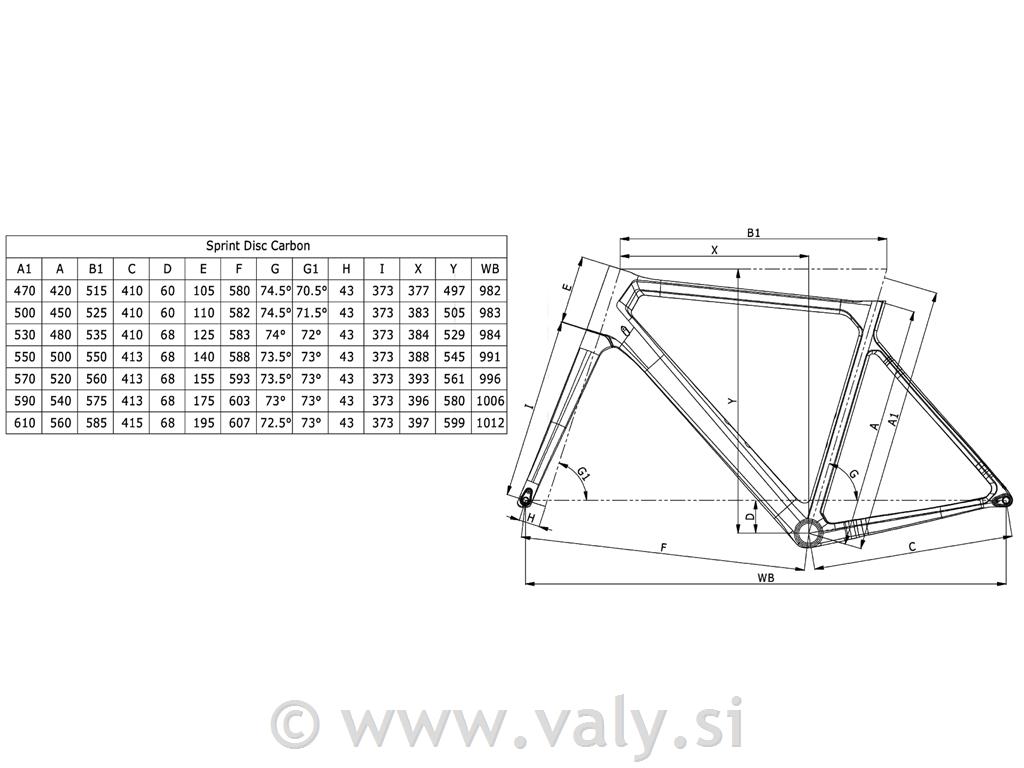 Bianchi cestno kolo Sprint 105
