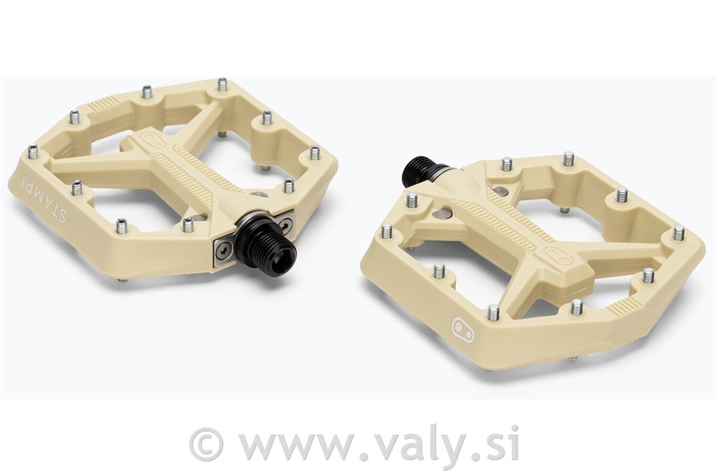 Crank Brothers flat pedala Stamp 1 small&large GEN 2 peščena